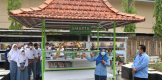 SMAN 1 Pengasih Miliki Outdoor Classroom