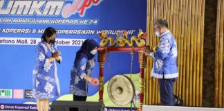 Bupati Sleman Buka Koperasi dan UMKM Expo di Atrium Hartono Mall Yogyakarta