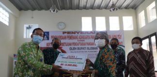 Dorong Kemandirian Pangan, Sleman Anugerahkan Penghargaan APN 2021 bagi Kelompok Masyarakat