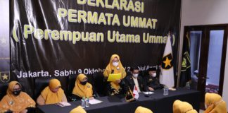 Permata Ummat, Sayap Perempuan Partai Ummat, Dideklarasikan
