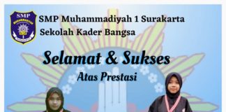 Pesilat SMP Muhammadiyah 1 Surakarta Raih 2 Juara di Kejuaraan Pencak Silat Se-Solo Raya