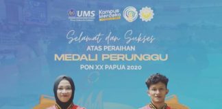 Torehkan Prestasi Melalui Tapak Suci, Mahasiswa UMS Raih Dua Medali Perunggu PON XX Papua