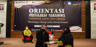 Orientasi Pertukaran Mahasiswa UNIMMA dengan UM Gresik