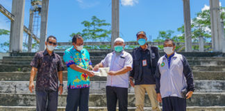 singgah sejenak, Lazismu Jawa Timur serahkan bantuan Pembangunan Masjid KH Ahmad Dahlan Pulang Pisau