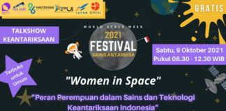 FSA 2021, Upaya Pussainsa Edukasi Masyarakat Pentingnya Sains dan Teknologi Antariksa