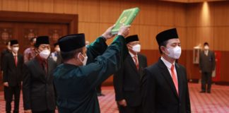 Ketua BP Lazismu Hilman Latief Resmi Jabat Dirjen PHU