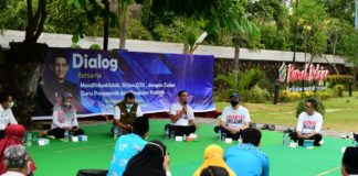 Hadiri Dialog di Unram, Menteri Nadiem Tampung Unek-Unek Dosen dan Mahasiswa