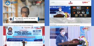 Kontes Kapal Cepat Tak Berawak Nasional 2021 Diikuti 19 Perguruan Tinggi