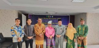 Tingkatkan Literasi Santri, Pimpinan Ponpes KH Ahmad Dahlan Kunjungi Perpusda Kuantan Singingi