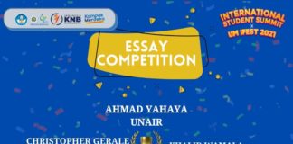 Keren! Mahasiswa Internasional UMS Sabet Juara 3 Essay ISS-UM iFest