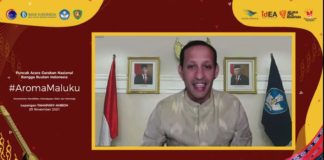 Gernas BBI, Nadiem Ajak Masyarakat Harumkan Aroma Maluku hingga Lintas Benua