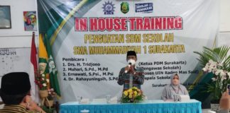 SMA Muhammadiyah 1 Surakarta Gelar In House Training