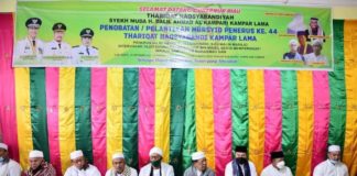 Gubernur Riau Hadiri Penobatan Mursyid ke-44 Tarekat Naqsyabandiyah