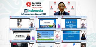 Bidik Pasar Infrastruktur Indonesia, Taiwan Kirim 8 Perusahaan Terbaik dalam Ajang IIW 2021