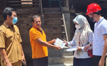 Cegah Kejadian Kebakaran, HBAP Dan PLN Sosialisasi Ke Warga Desa Tanjung Lalang