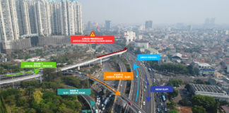 Ada Pekerjaan Rekonstruksi Perkerasan di Simpang Susun Tomang Ruas Tol Dalam Kota, Jasa Marga Lakukan Pengaturan Lalu Lintas