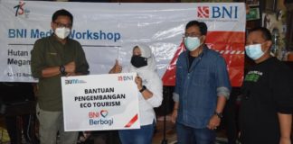 BNI Bantu Kelompok Tani Bangun Ekowisata Hutan Organik Megamendung