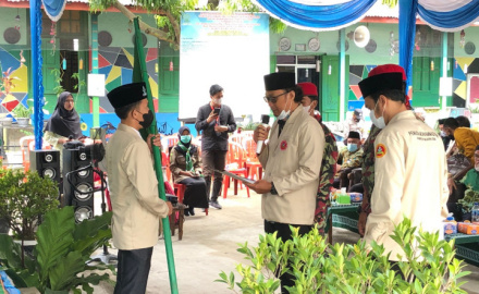 Prosesi Penyerahan Bendera Pataka dan Ikrar Pemuda Muhammadiyah