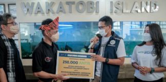 Kemenparekraf Kembali Hadirkan Sentra Vaksinasi COVID-19 Bagi Pelaku Parekraf Wakatobi