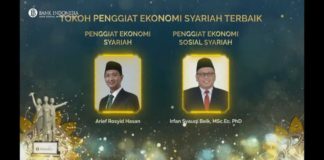 Anugerah Tokoh Penggiat Ekonomi Syariah Terbaik Bank Indonesia, Arief Rosyid : Penghargaan ini Saya Dedikasikan untuk Erick Thohir