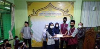 Semangat ta’awun, IPM SMP Muhammadiyah 8 Bandung kunjungi Panti Asuhan