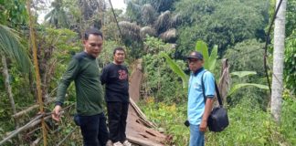 Lazismu Akan Bangun Jembatan Rusak di Desa Aur Duri Merangin Jambi