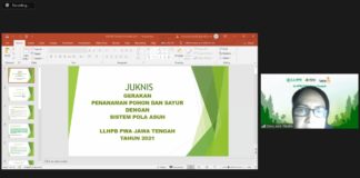 LLHPB PWA Jateng Hadapi Mitigasi Bencana Melalui Aksi Tanam Pohon Sistem Pola Asuh