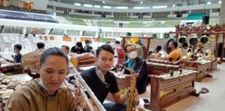 SD Muhammadiyah 1 Solo Bawakan 5 Gending di Pentas Wayang Kulit Milad UMS ke-63