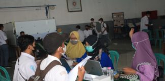 Ratusan Siswa SMK Muhammadiyah Larangan Divaksin