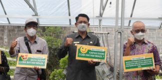 Wakil Bupati Sleman Resmikan Green House dan Hidroponik