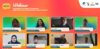 Webinar Kominfo : Tantangan Guru dalam Peningkatan Digital Skill untuk Pembelajaran Modern Abad 21