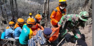 SARMMI Evakuasi Dua Jenazah Korban Erupsi Semeru
