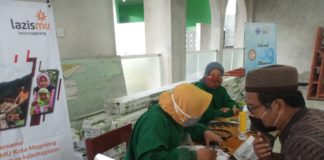 Kolaborasi MPKU dan Lazismu Kota Magelang Adakan Pengecekan Kesehatan Gratis Sambut HKN ke-57