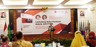 Launching Buku Panduan Rubrik AMI PTMA