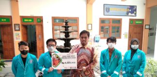 SMA Muhammadiyah PK Kottabarat Sharing Manajemen Bantuan Bencana Bersama Lazismu Solo