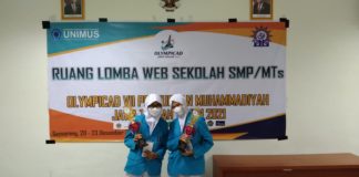 SMP Muhammadiyah 1 Raih 2 Juara di Olympicad Tingkat Jawa Tengah
