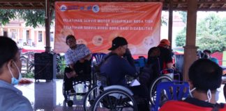 Tim PHP2D UMS Adakan Pelatihan Bagi Disabilitas