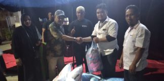 Lazismu Kota Langsa Salurkan Bantuan bagi Warga Korban Kebakaran di Langsa Baro