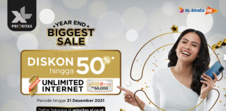 Semarakkan Promo Akhir Tahun, XL PRIORITAS Beri Diskon Hingga 50%