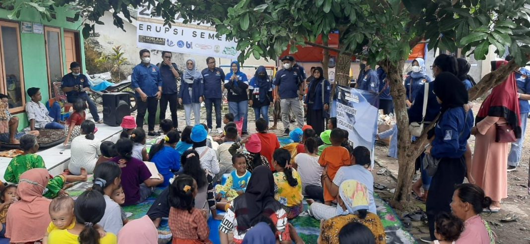 trauma healing yang dilakukan bertujuan untuk menurunkan tingkat kecemasan dan mengembalikan kondisi emosional anak-anak pasca bencana erupsi Semeru