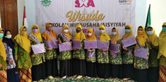Pimpinan Daerah Aisyiyah Kabupaten Tegal Adakan Wisuda Sekolah Wirausaha Aisyiyah