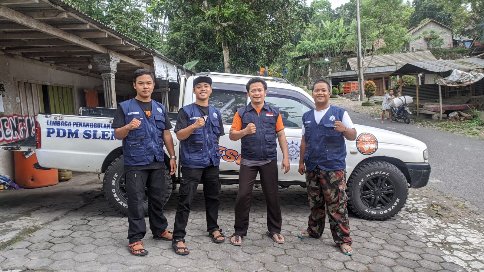 Sedekah air Bersih Untuk Warga lereng Merapi 