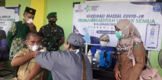 Kerjasama dengan USAID dan Kemenkes RI, Muhammadiyah gelar vaksinasi di Kabupaten Pulang Pisau