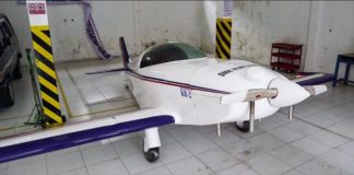 Kunjungi SMK Muhammadiyah 2 Salam, Keluarga Dirjen Diksi Hibahkan Pesawat KR-02