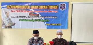 SD Muhammadiyah PK Banyudono Adakan Pelatihan Muratal Irama Qur’an