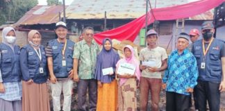 Gerak cepat KL Lazismu Ash-Shalihin, bantu warga kebakaran