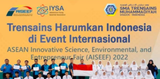 Harumkan Nama Bangsa, SMA Trensains Muhammadiyah Sragen Juara di Kompetisi Internasional
