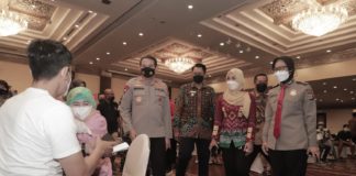 Wabup Sleman Tinjau Vaksinasi Covid-19 Serentak