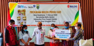 BULOG Kembali Gelontorkan Beras Fortivit Percepat Penurunan Stunting di NTT