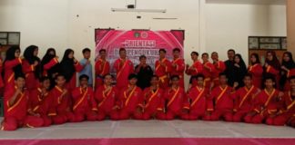 Tapak Suci Putra Muhammadiyah UIN Ar-Raniry Kukuhkan Anggota Baru